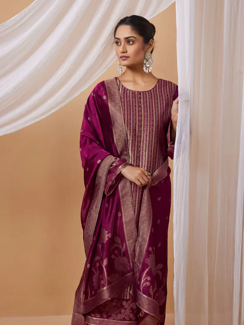 Amayra By Ibiza Bangalory Silk Salwar Kameez Suppliers In India